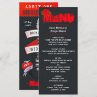 Rock and Roll Wedding Ticket