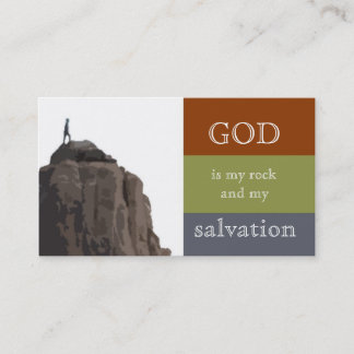 Rock and Salvation Business Card