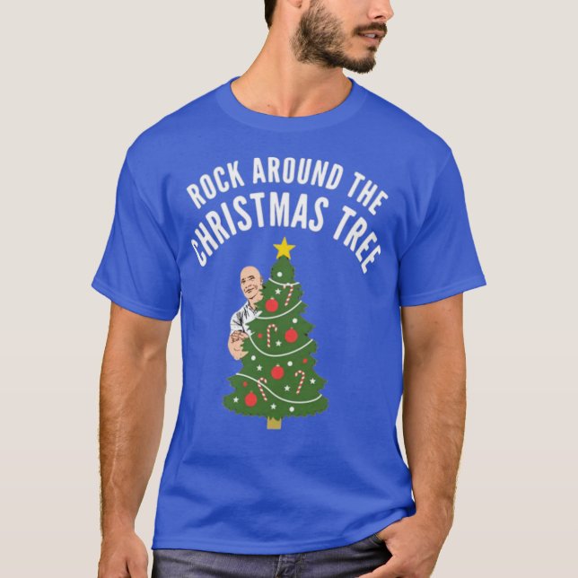 Rock Around the Christmas Tree T-Shirt (Front)