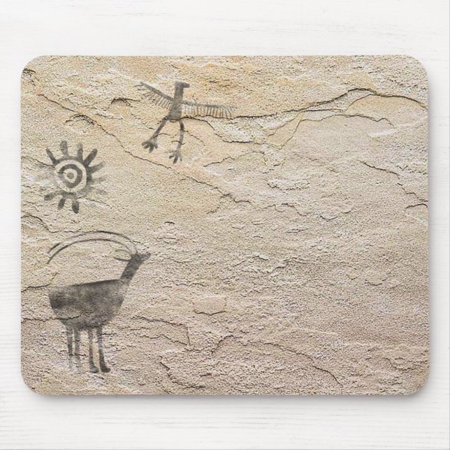 Rock Art Mouse Pad (Front)