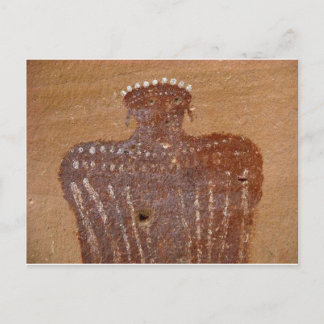 Rock Art Template Postcard