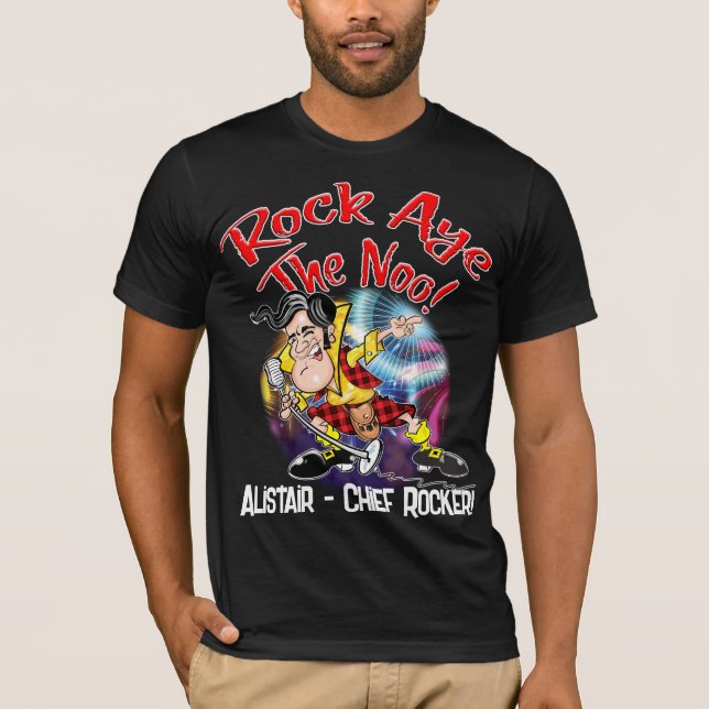 Rock Aye The Noo! T-Shirt (Front)