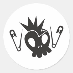 Rock Baby Classic Round Sticker