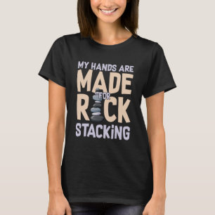 Rock Balancing Stone Stacking Game Balancer  7 T-Shirt