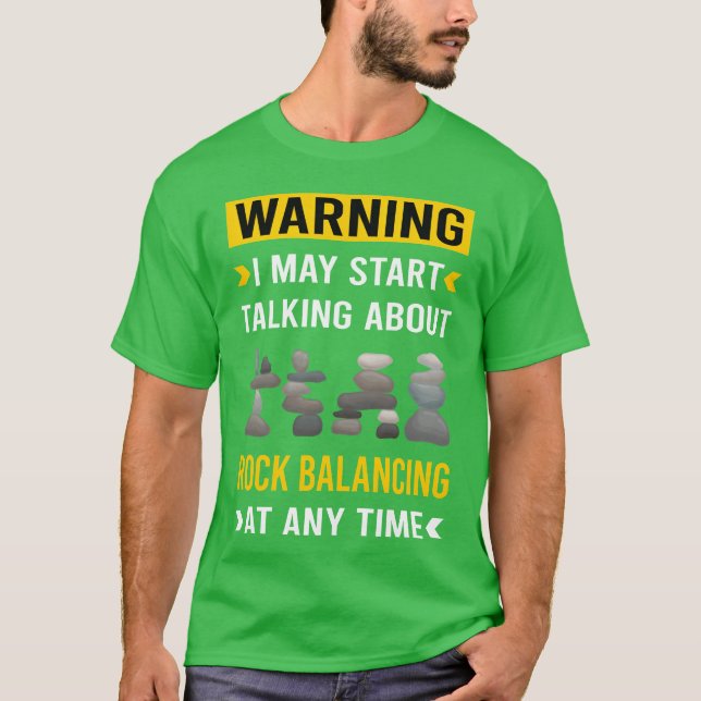 Rock Balancing Stone Stones Rocks Stacking Balance T-Shirt (Front)