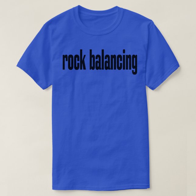 Rock Balancing T-Shirt (Design Front)