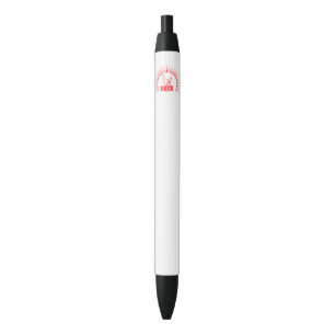 Rock Black Ink Pen