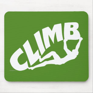 Rock Bouldering Mouse Pad