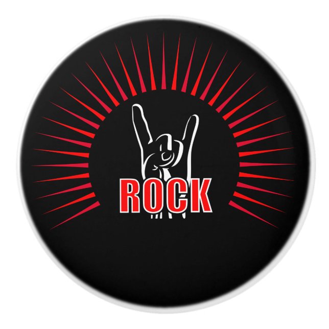 Rock Ceramic Knob (Front)