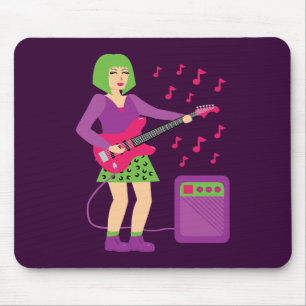 Rock Chick Mouse Pad