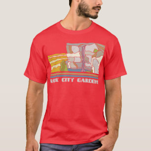 Rock City Gardens Nature Lover Vintage Retro Skyli T-Shirt