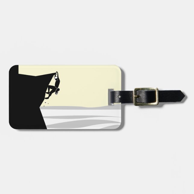 Rock Climber 1 Luggage Tag (Front Horizontal)
