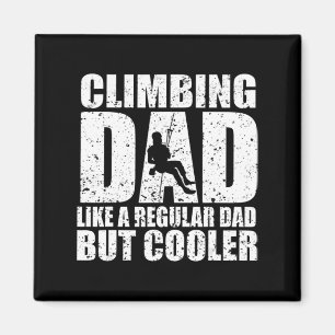 Rock Climber Bouldering Vintage Retro Rock Climbin Magnet