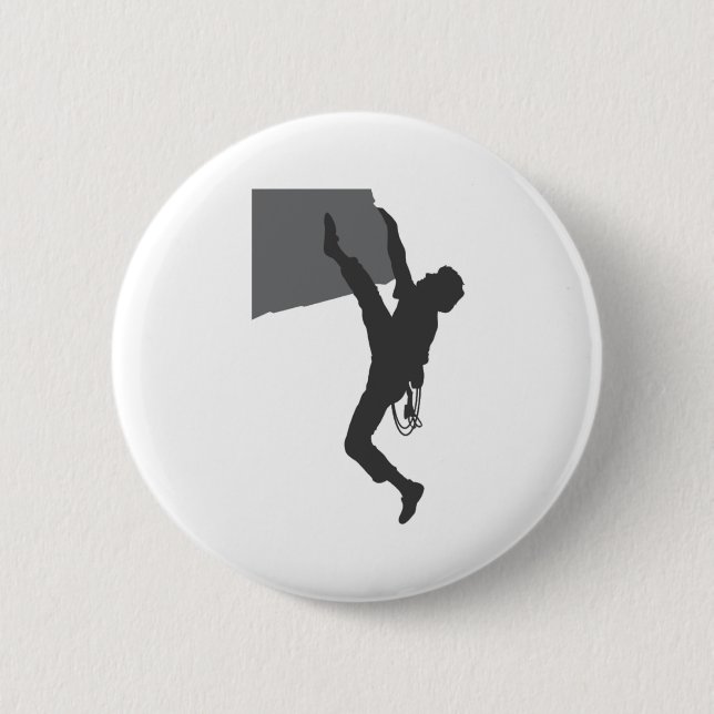 Rock Climber Button (Front)