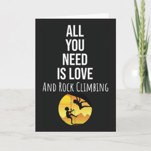 Rock Climber Cards Climbing Sports Bouldering Cool