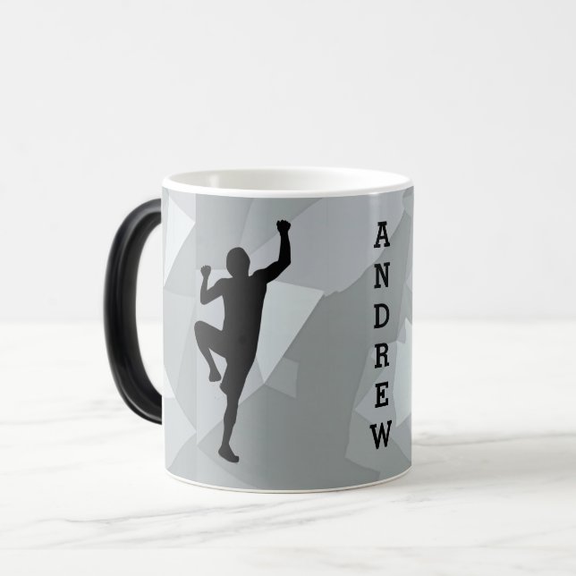 Rock Climber Design Mug (Front Left)