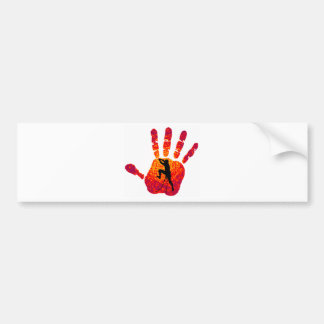 ROCK CLIMBER READY!!! BUMPER STICKER