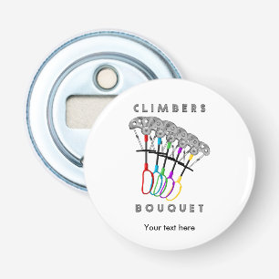 Rock Climbers Bouquet Bottle Opener
