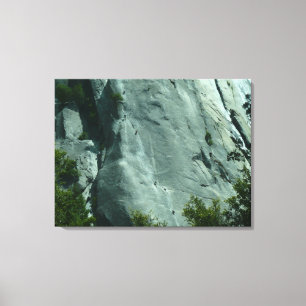 Rock Climbers on El Capitan Canvas Print