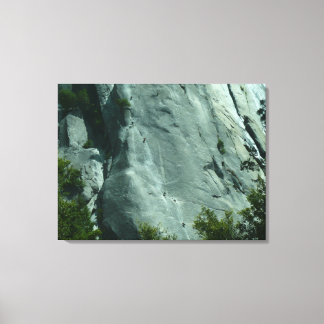 Rock Climbers on El Capitan Canvas Print