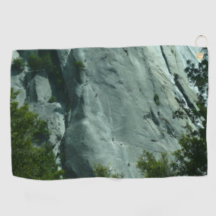 Rock Climbers on El Capitan Golf Towel