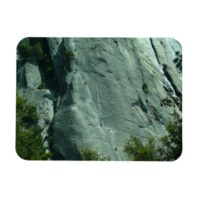 Rock Climbers on El Capitan Magnet (Horizontal)