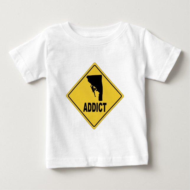 Rock Climbing 2 Baby T-Shirt (Front)