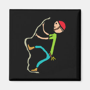 Rock Climbing _8  Magnet