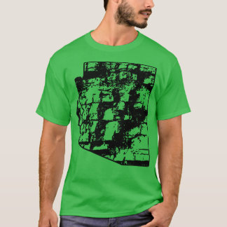 Rock Climbing Arizona Rock Climber State Map Climb T-Shirt