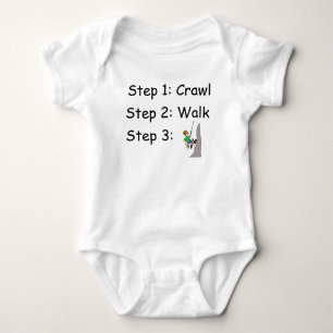 Rock Climbing Baby Bodysuit