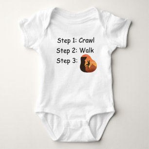 Rock Climbing Baby Bodysuit, Little Climber Bodysuit