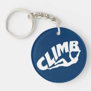 Rock Climbing, Bouldering Key Ring