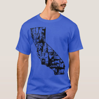 Rock Climbing California Rock Climber State Map Cl T-Shirt