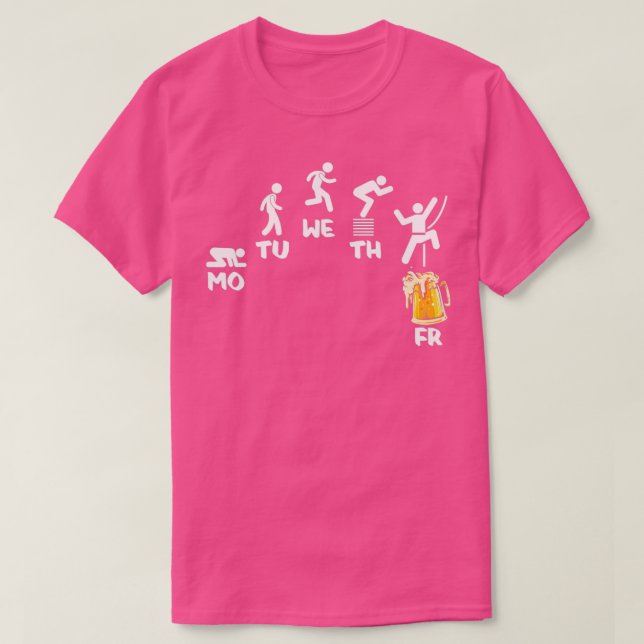 Rock Climbing Climber 77 T-Shirt (Design Front)