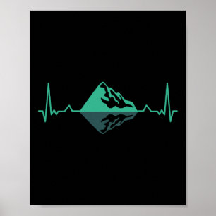 Rock Climbing Climber Bouldering Adventure Mountai Poster