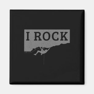 Rock Climbing Climber Bouldering Climb _4  Magnet