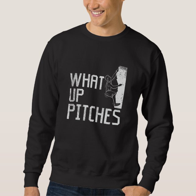 Rock Climbing Climber Gift Sweatshirt (Front)