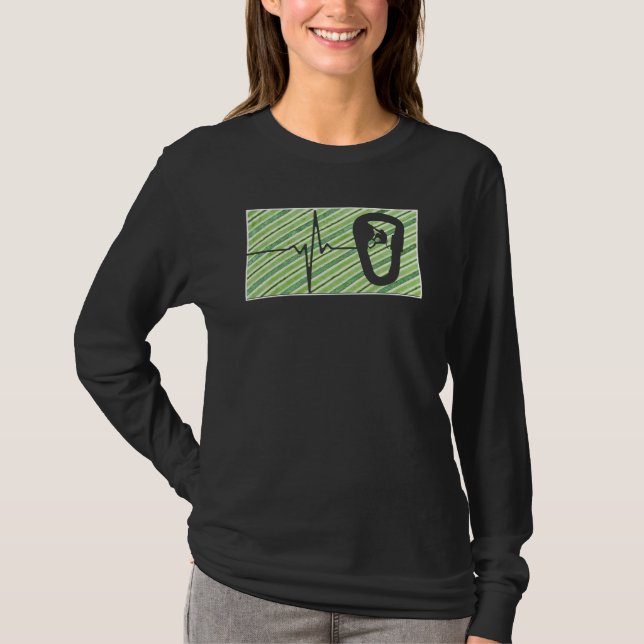 Rock Climbing Climber Retro Gift T-Shirt (Front)