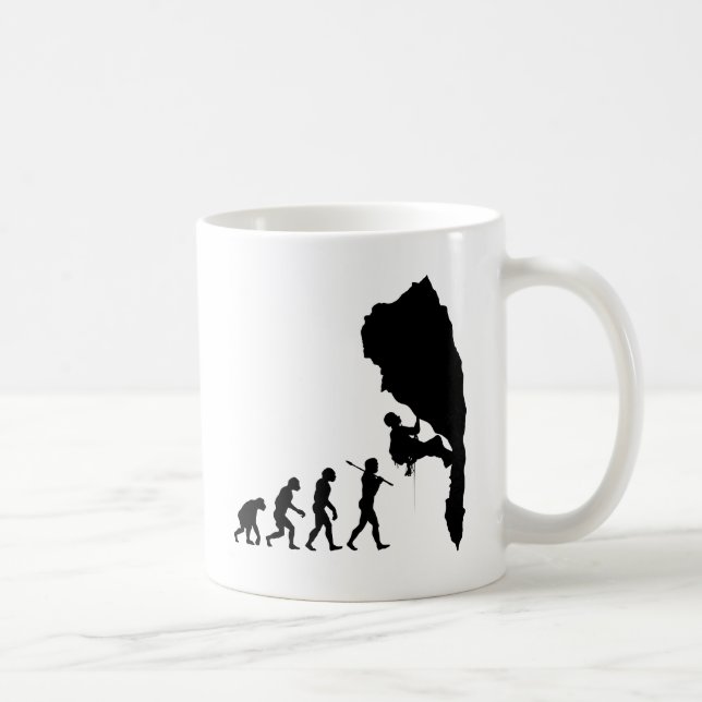 Rock Climbing Coffee Mug (Right)