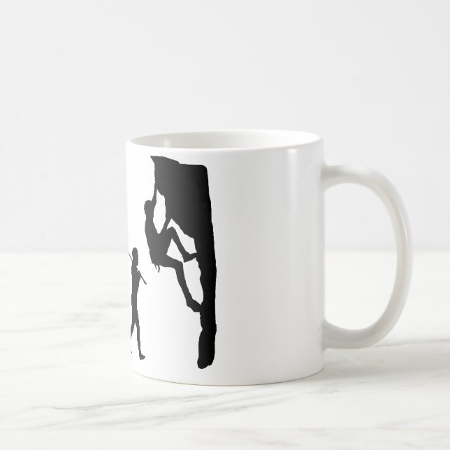 Rock Climbing Coffee Mug (Right)