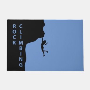 Rock climbing doormat