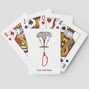 Rock Climbing Gear Playing Cards