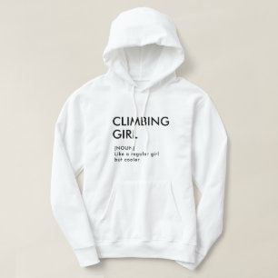 Rock Climbing gift for her Hoodie