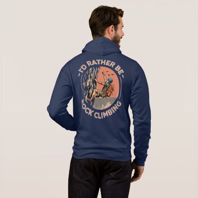 Rock Climbing Hoodie (Back Full)