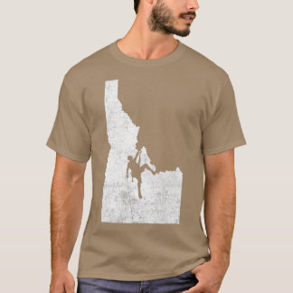 Rock Climbing Idaho Rock Climbing  T-Shirt
