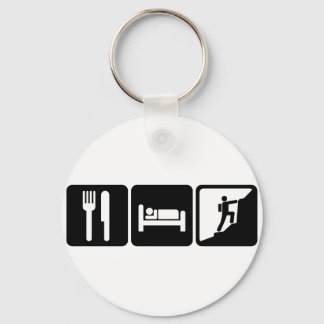 Rock Climbing Key Ring