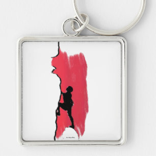 Rock Climbing Keychain