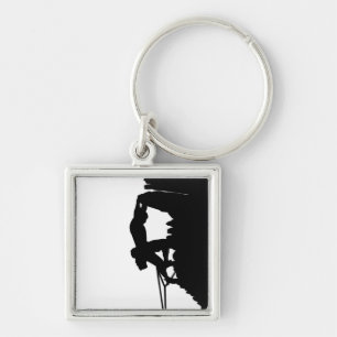 Rock Climbing Keychain