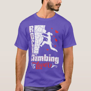 Rock Climbing Lover vintage T-Shirt
