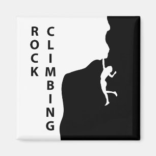 Rock climbing magnet
